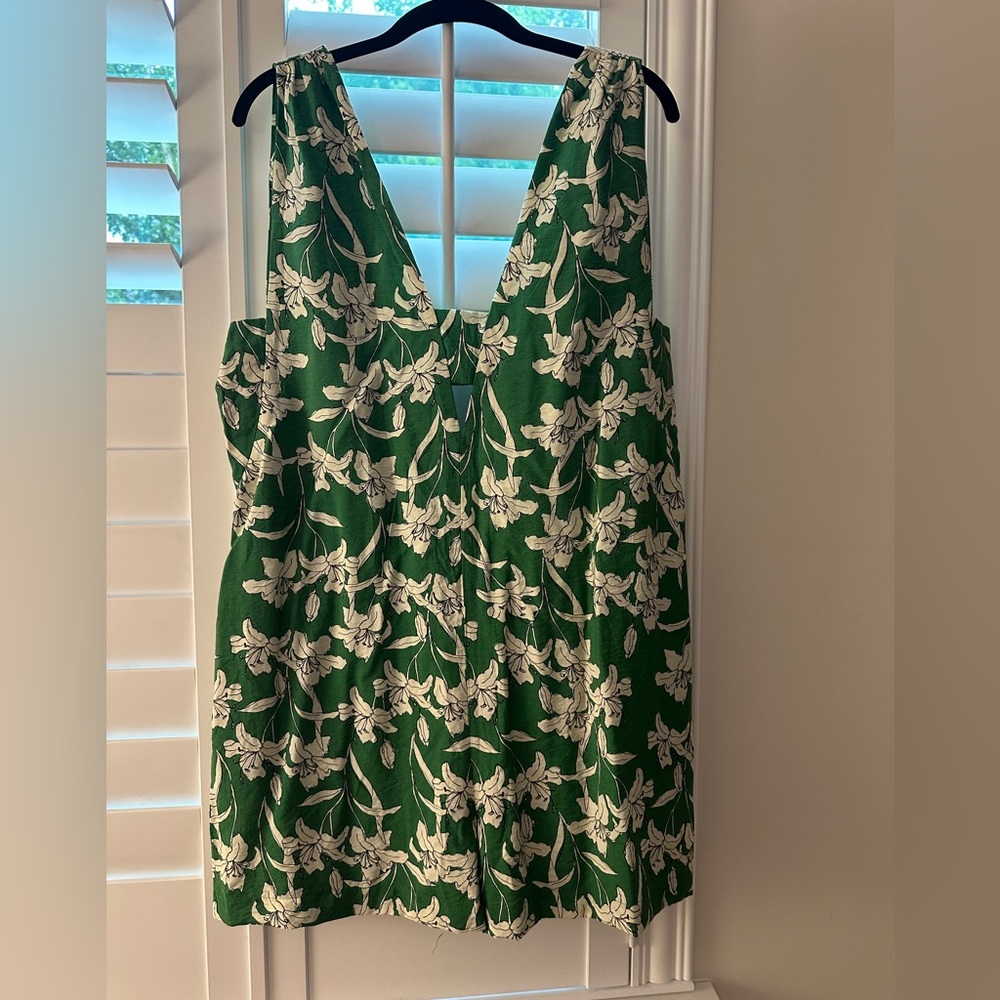 Mango Floral Romper